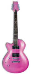 pink guitar